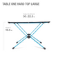 Helinox Table One Hard Top Large