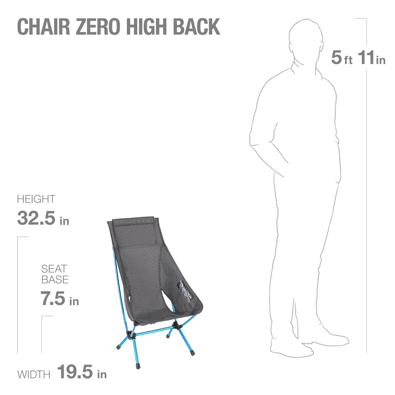 Helinox Chair Zero High-Back Black