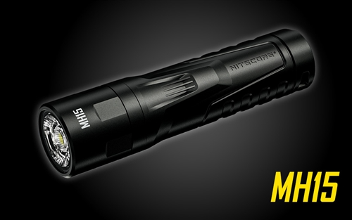 Nitecore MH15 2000 Lumen 2-in-1 Rechargeable Flashlight & Power Bank