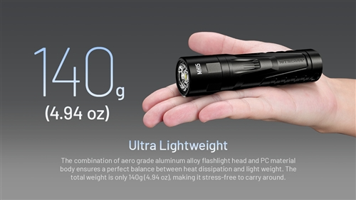 Nitecore MH15 2000 Lumen 2-in-1 Rechargeable Flashlight & Power Bank