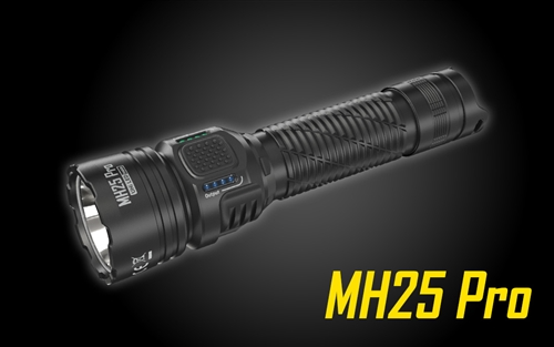 Nitecore MH25 Pro 3300 Lumen Long Throw Rechargeable Flashlight