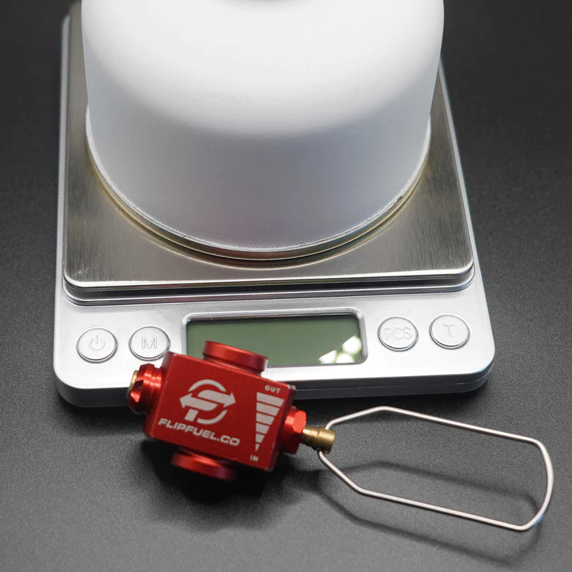 FlipFuel Digital Scale - Accurately Weigh Your Fuel Canisters to Prevent Overfilling
