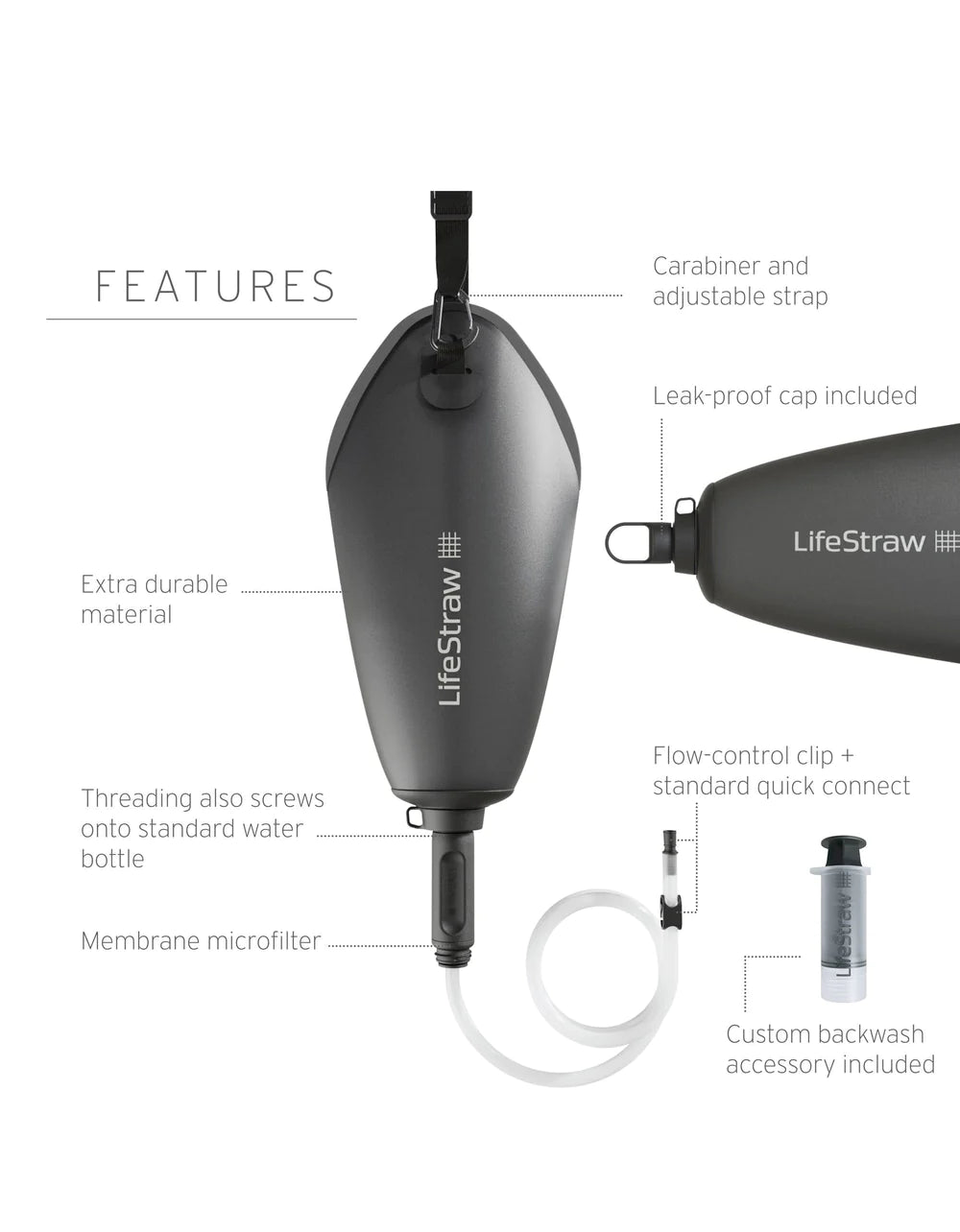 LifeStraw Peak Series Gravity Filter System - 3L