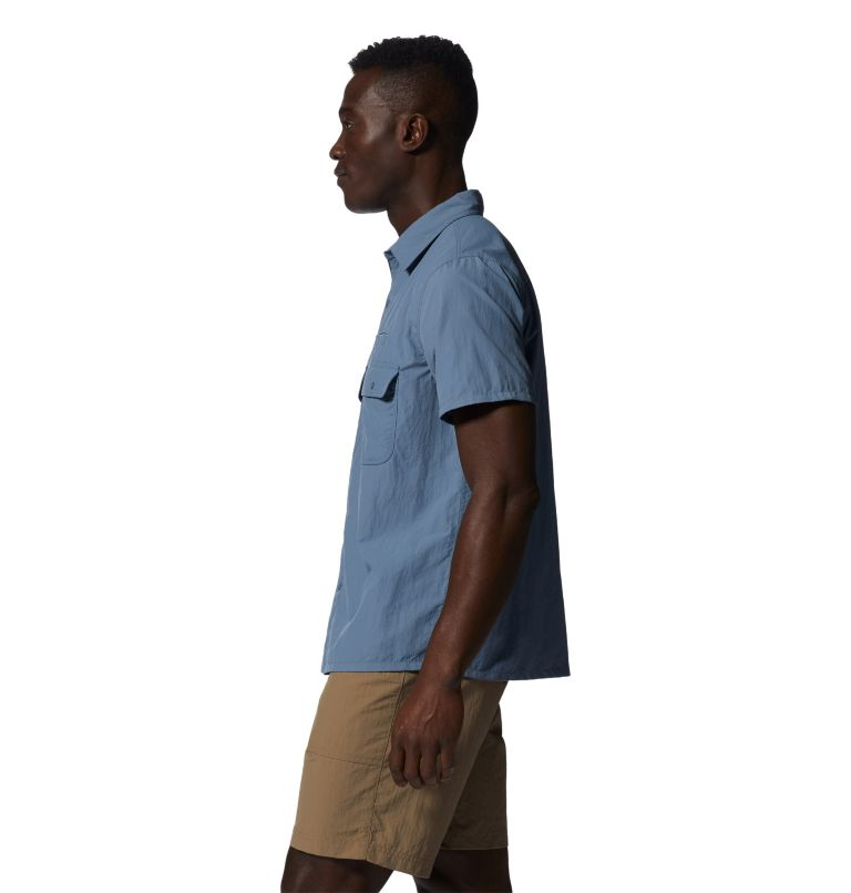 Mountain Hardwear Men's Stryder™ Short Sleeve Shirt Light Zinc
