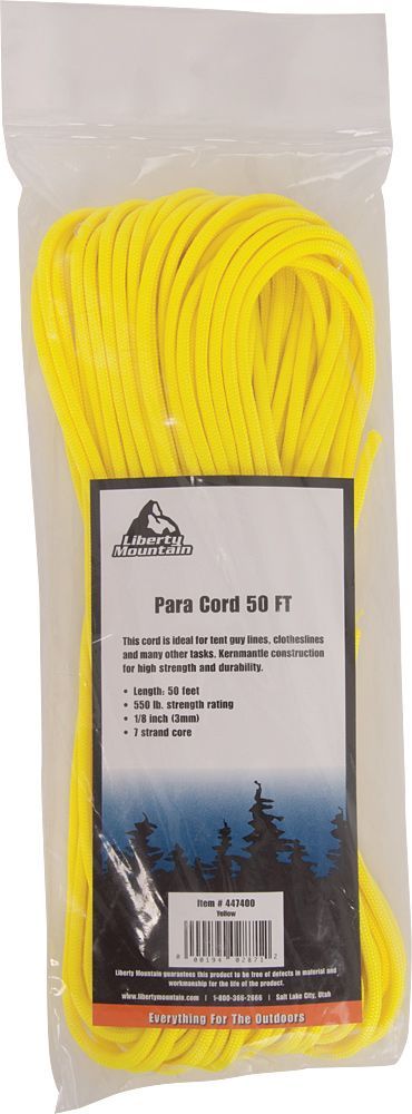 550 Paracord - 50 ft.