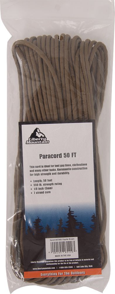 550 Paracord - 50 ft.