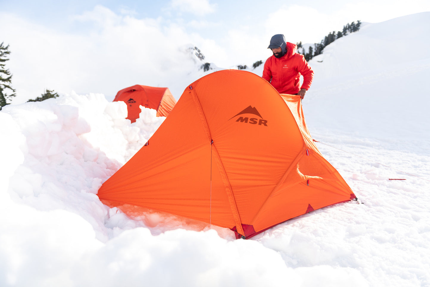 MSR Access™ 3 Three-Person, Four-Season Ski Touring Tent