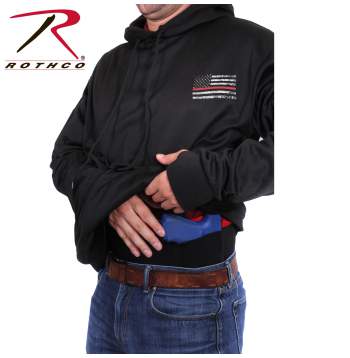 Rothco Thin Red Line Concealed Carry Hoodie
