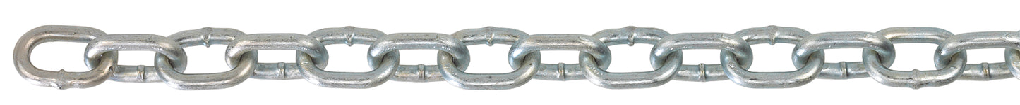H0110-0411 Peerless 1/4" Grade 30 Import Proof Coil Chain (per foot)
