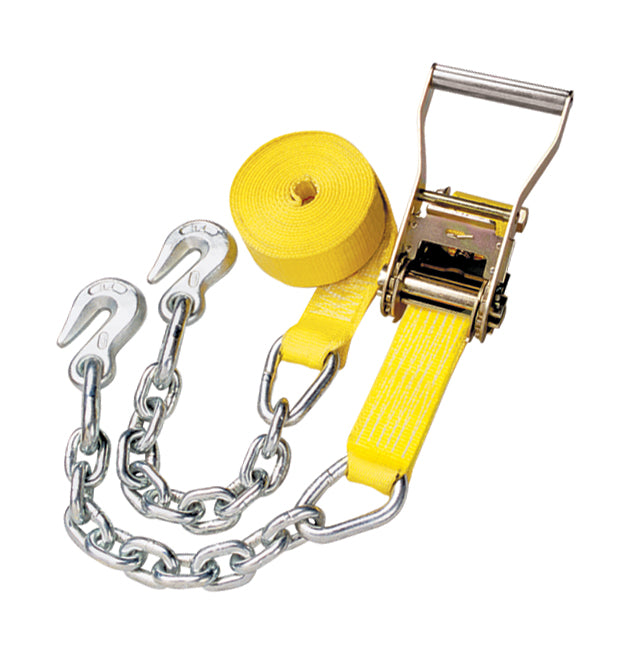 CC2557 Peerless 2" x 27' Wide Handle Ratchet - With Chain & Hook