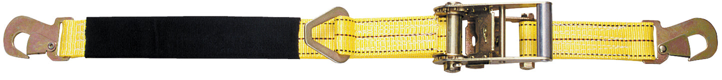 Peerless Auto Tie-Down (with Ratchet, Snap Hook & Fixed D-Ring)