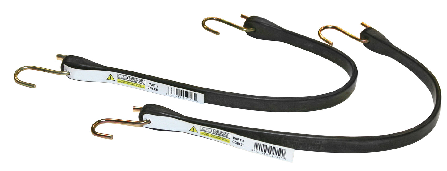 Peerless EPDM Rubber Tarp Strap with Hooks