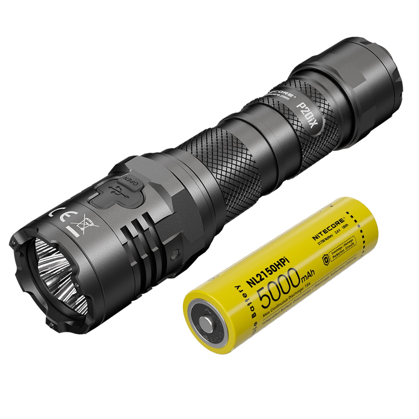Nitecore P20iX 4000 Lumen USB-C Rechargable Flashlight