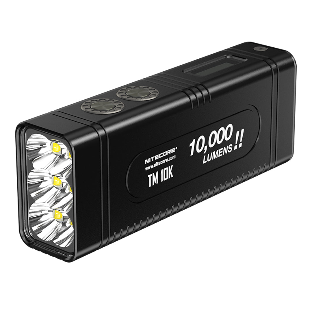 Nitecore TM10K 10,000 Lumen Burst Rechargeable LED Flashlight