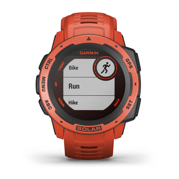 Garmin Instinct® Solar Flame Red GPS Watch