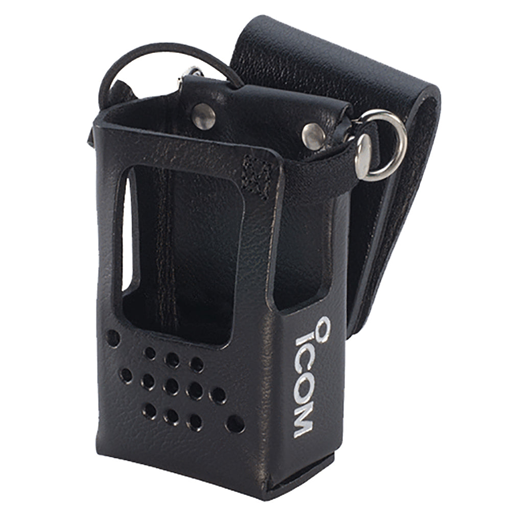ICOM Leather Case with Swivel Belt Loop & D-Ring for F52D, M85 & M85IS