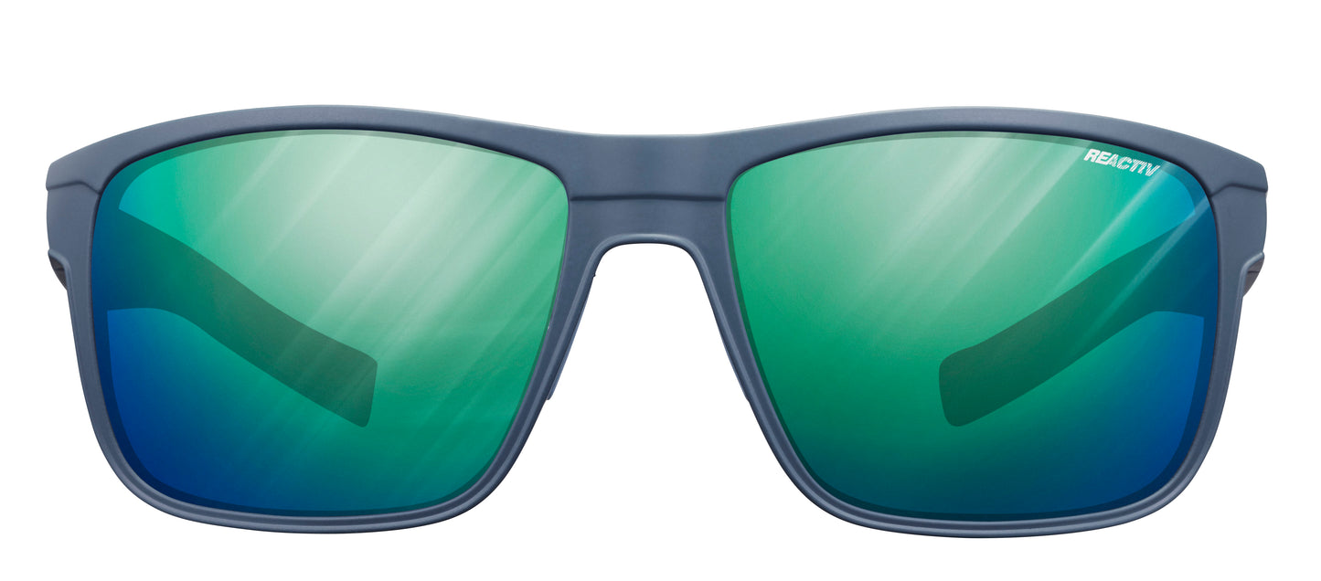 Julbo Renegade REACTIVE 2-3 Polarized - Matte Dark Blue/Blue Grey