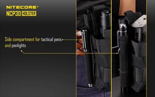 Nitecore NCP30 Holster for Nitecore P20 and P20V Precision Flashlights, Fits Most Nitecore