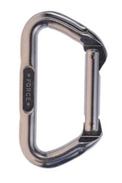 Aluminum 'D' Carabiner (BINER1)