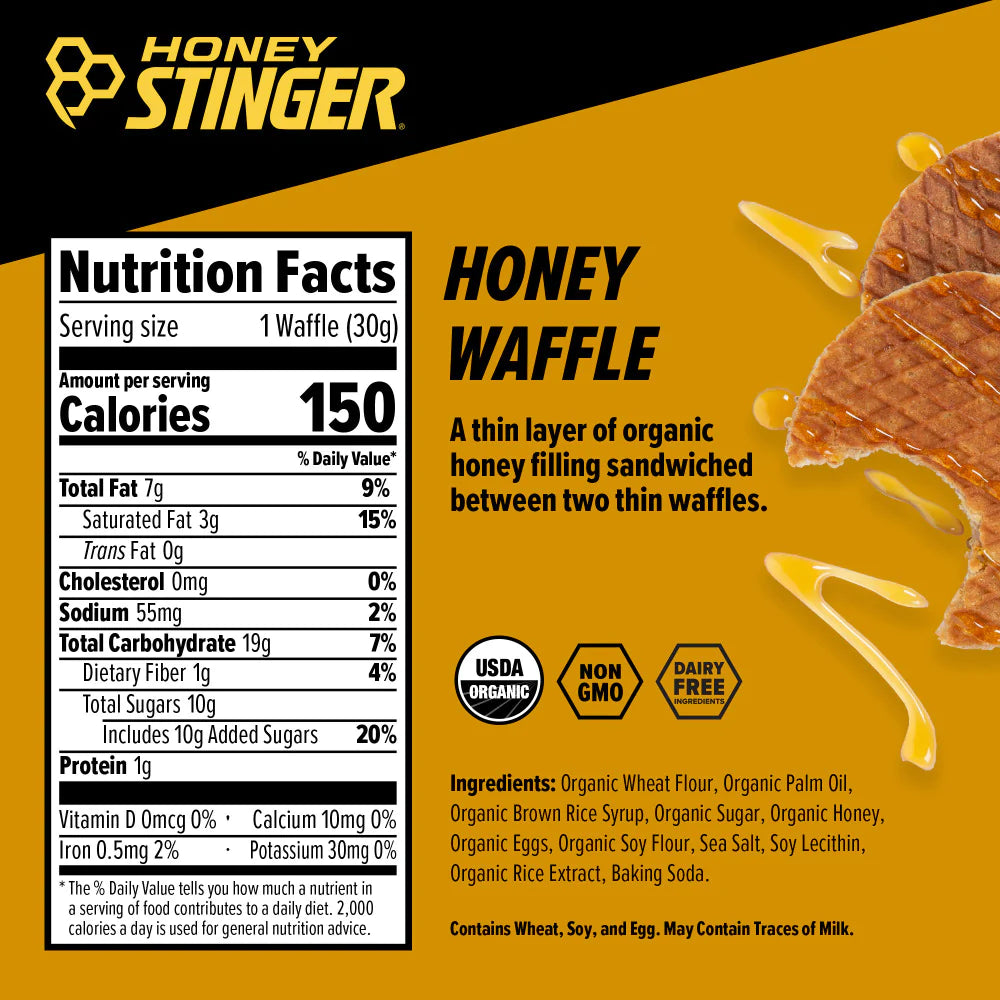 Honey Stinger Waffle - Honey