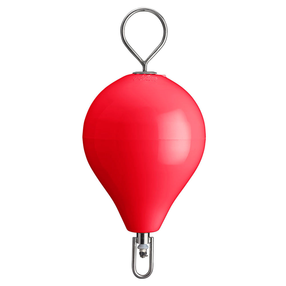 Polyform Mooring Buoy w/SS Hardware 13.5" Diameter - Red