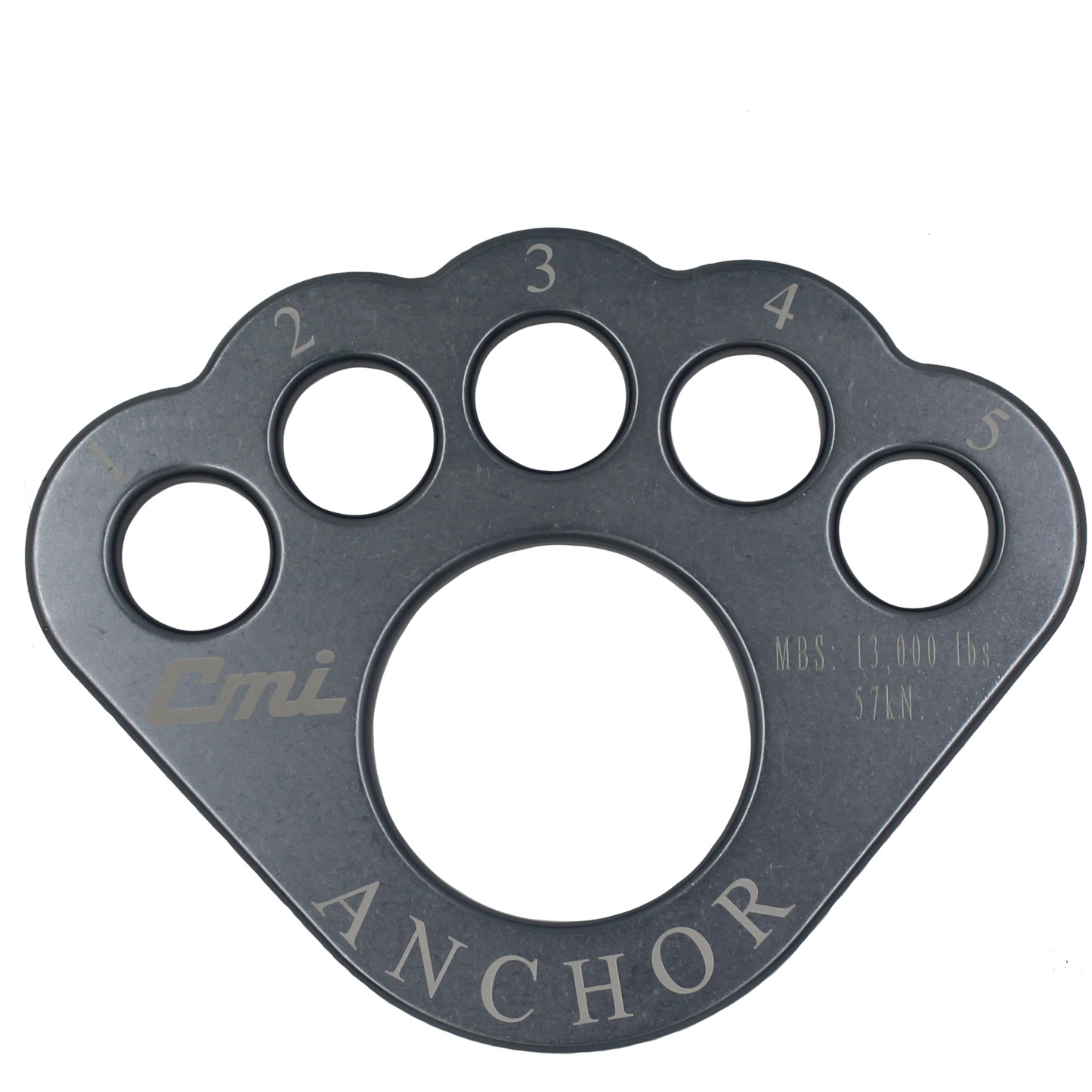 CMI NFPA Compliant Aluminum Bearpaw Rigplate (RIGPLATE1NFPA)
