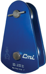 CMI 4" HD Aluminum Arborist Block 1" Rope (RP146)