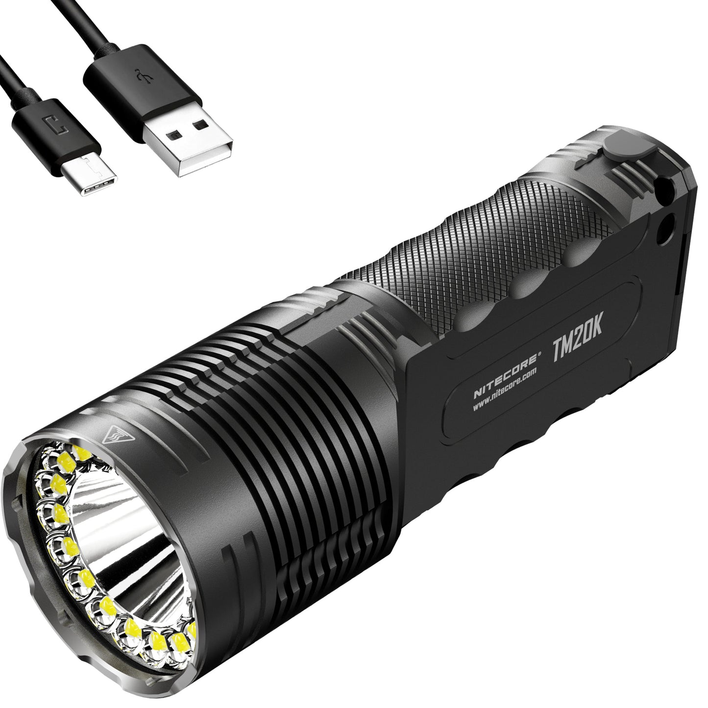 NITECORE TM20K 20,000 Lumen Rechargeable Flashlight