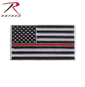 Rothco Thin Red Line Flag Pin