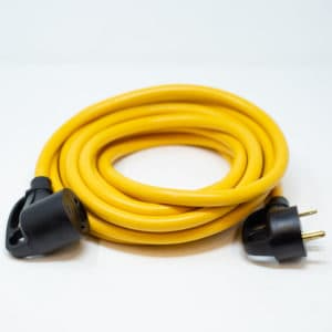 Firman Heavy Duty 30-Amp (TT-30) 25-Foot RV Extension Cord w/ Storage Strap Model 1110