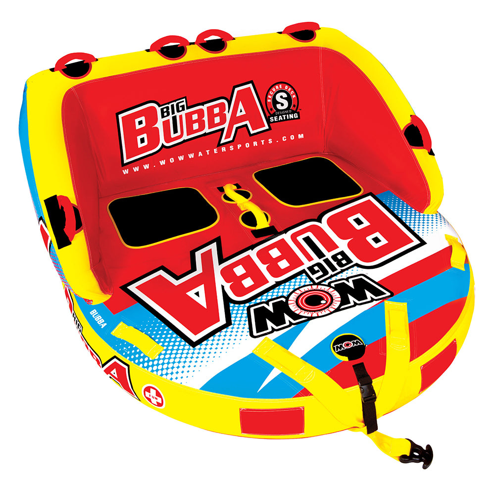 WOW Watersports Big Bubba HI-VIS Towable - 2 person