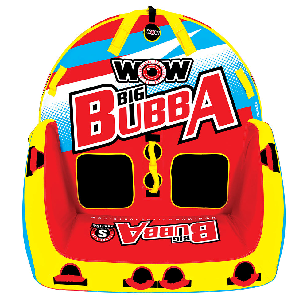 WOW Watersports Big Bubba HI-VIS Towable - 2 person