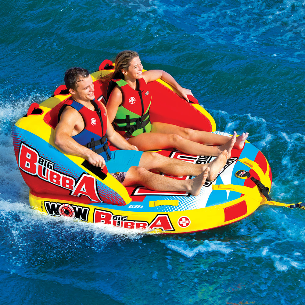 WOW Watersports Big Bubba HI-VIS Towable - 2 person