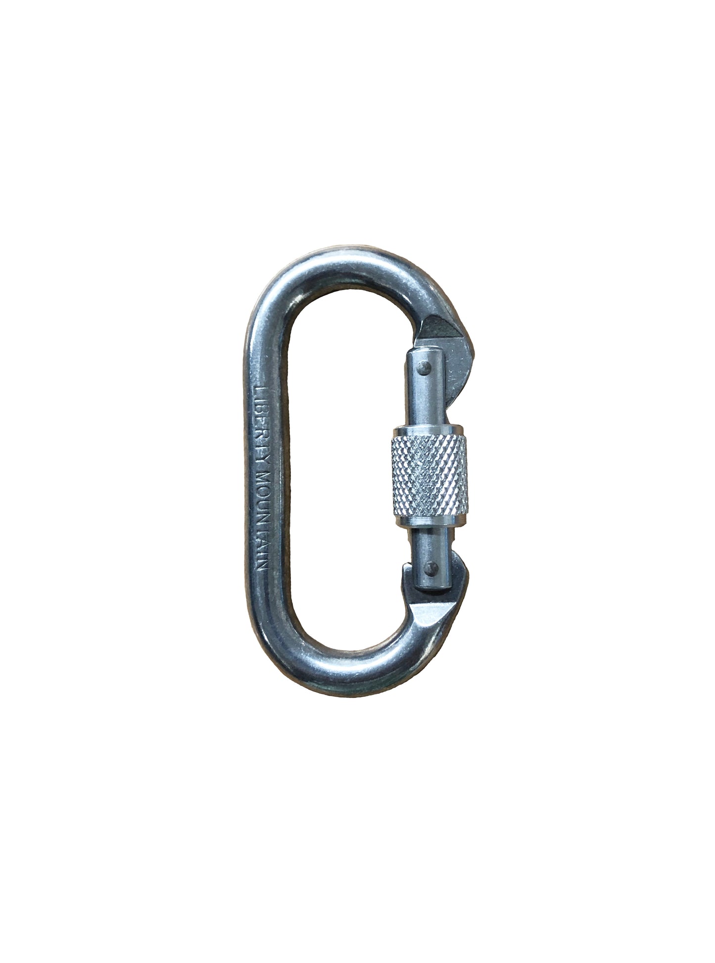 Aluminum Oval Screw Gate Carabiner (BINER4)