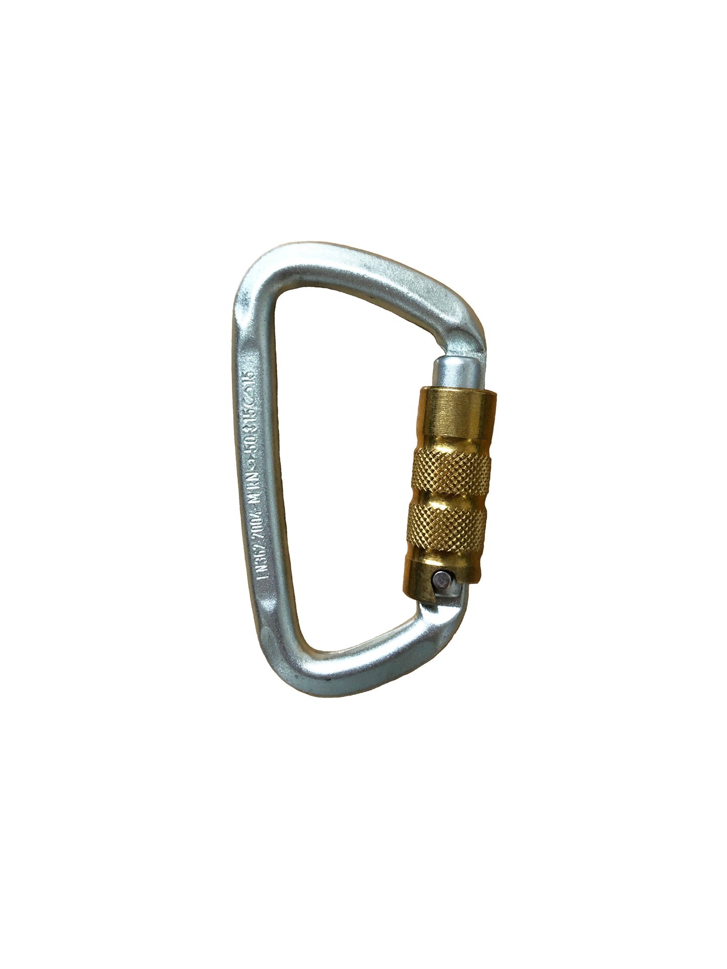 Steel Modified "D" Autolock Carabiner (BINER6)
