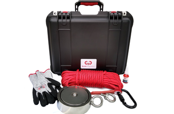 brute box 1200 lb magnet fishing bundle Brute Box Double Sided 3,600 lb (combined) Pulling Force Magnet Fishin