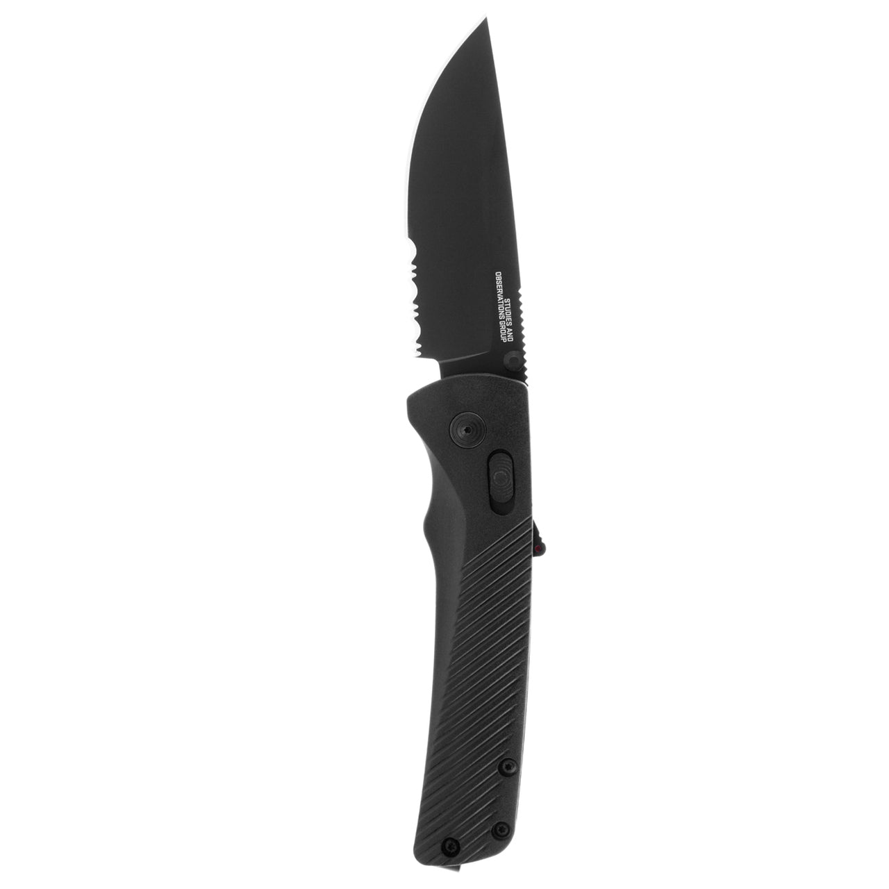 SOG Flash AT - Blackout, Partially Serrated