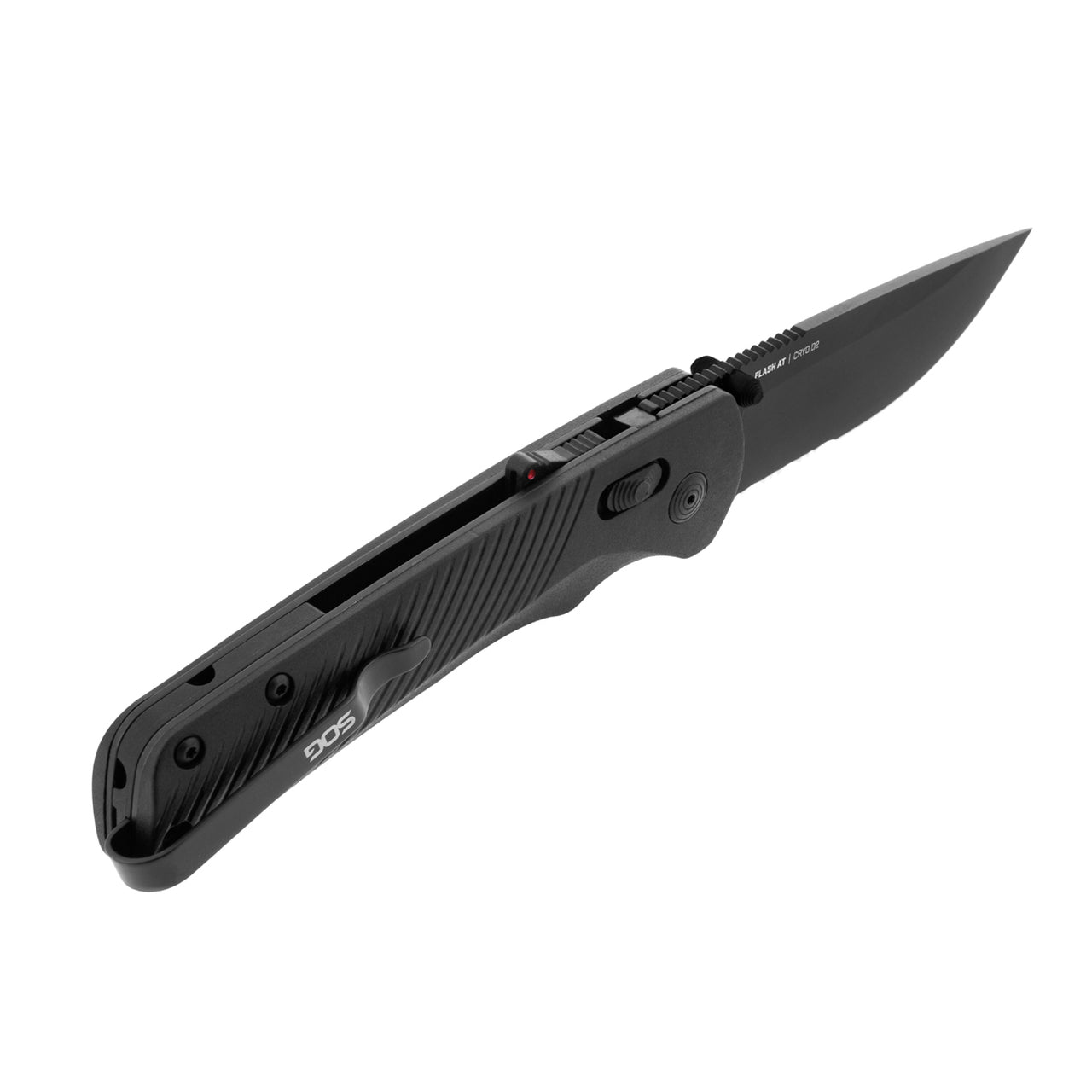 SOG Flash AT - Blackout, Partially Serrated