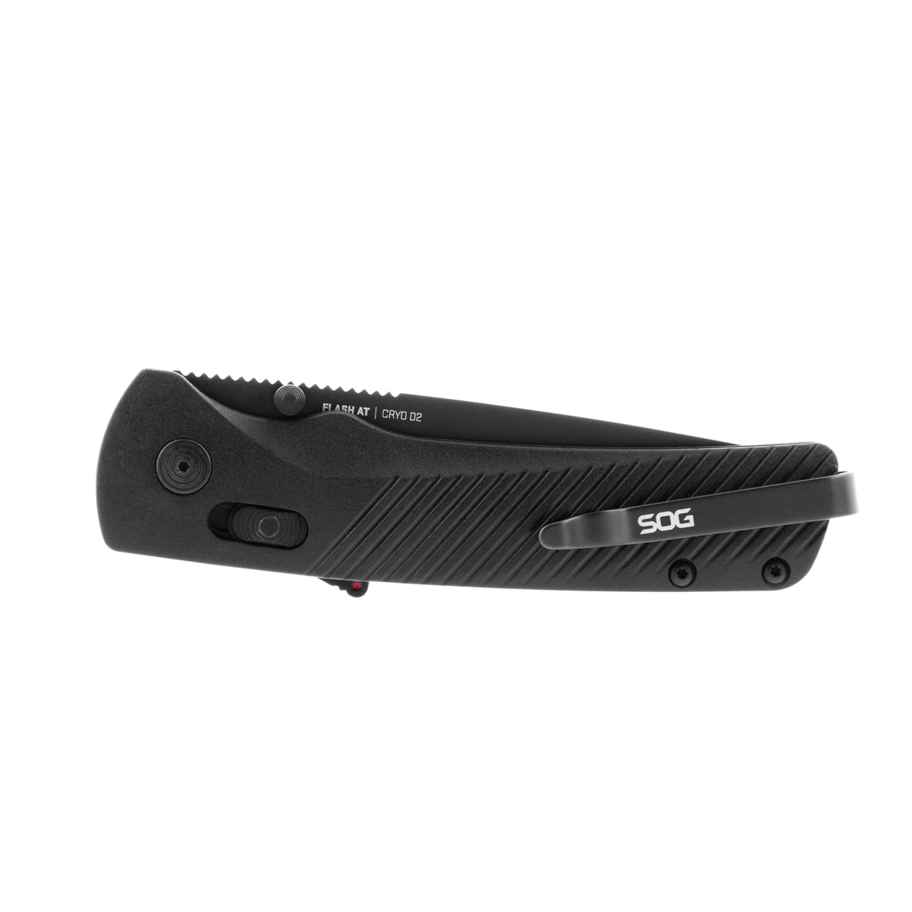 SOG Flash AT - Blackout, Partially Serrated