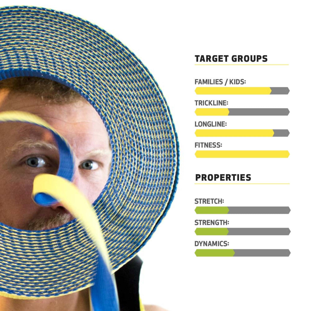 Gibbon Flow Line Slackline Set