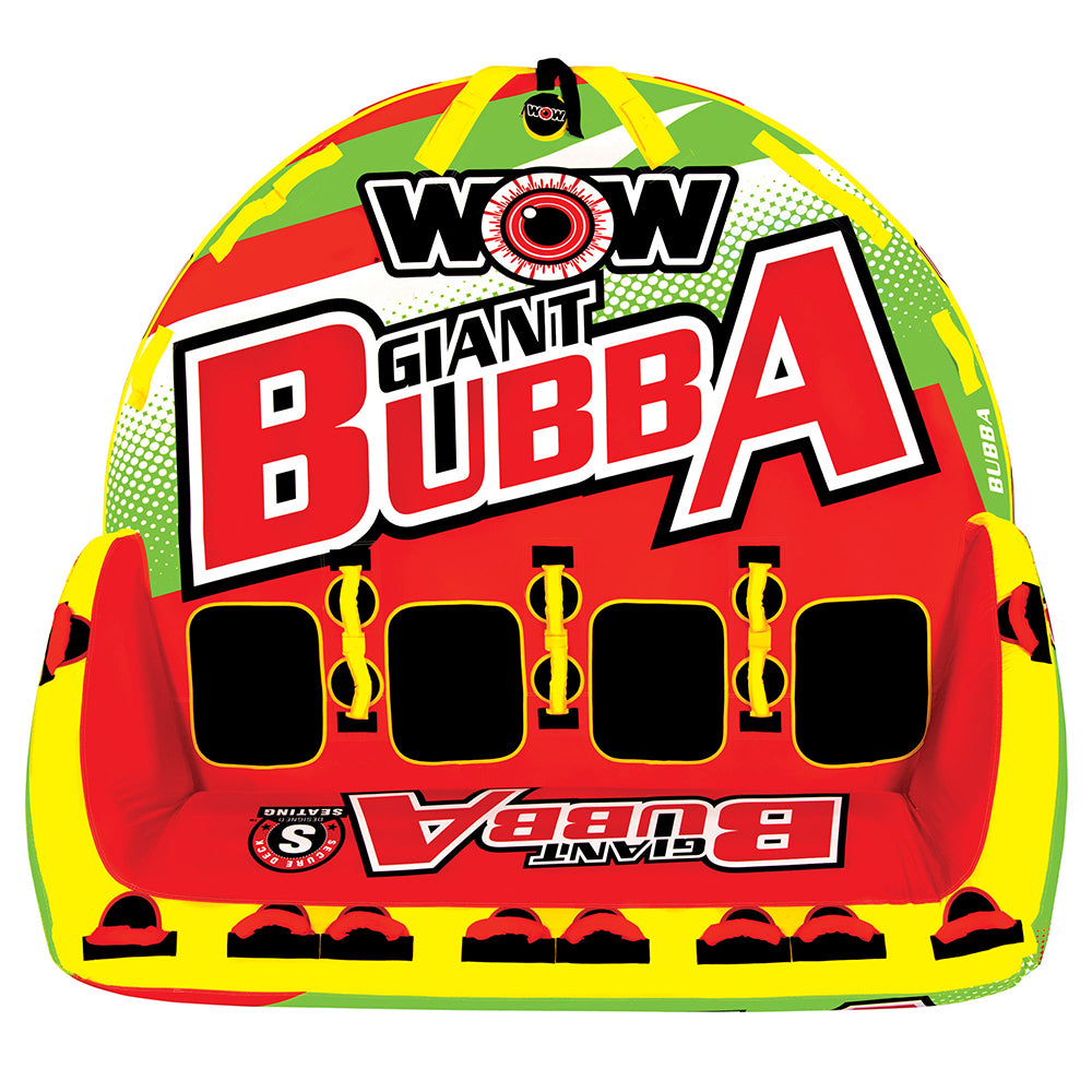 WOW Watersports Giant Bubba HI-VIS Towable - 4 person