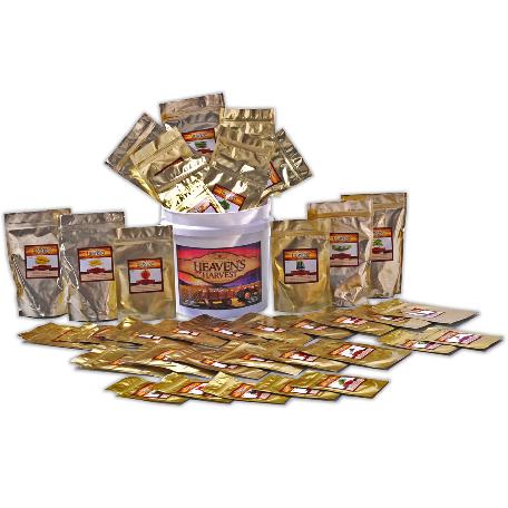 Heaven's Harvest Heirloom Vegetable Seed Bucket