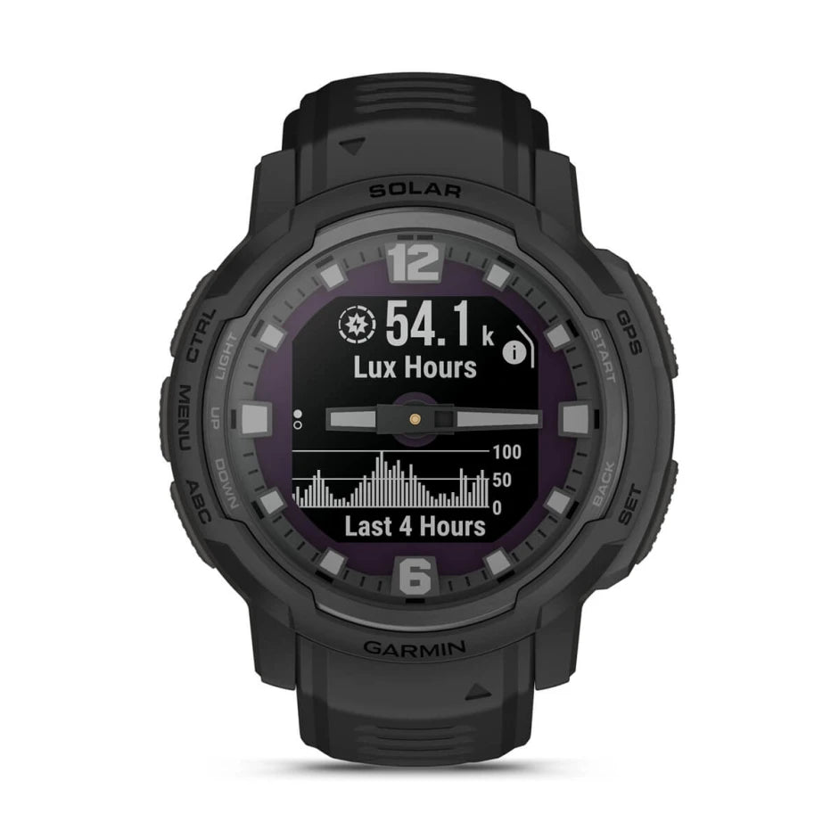 Garmin Instinct® Crossover Solar - Tactical Edition, Black
