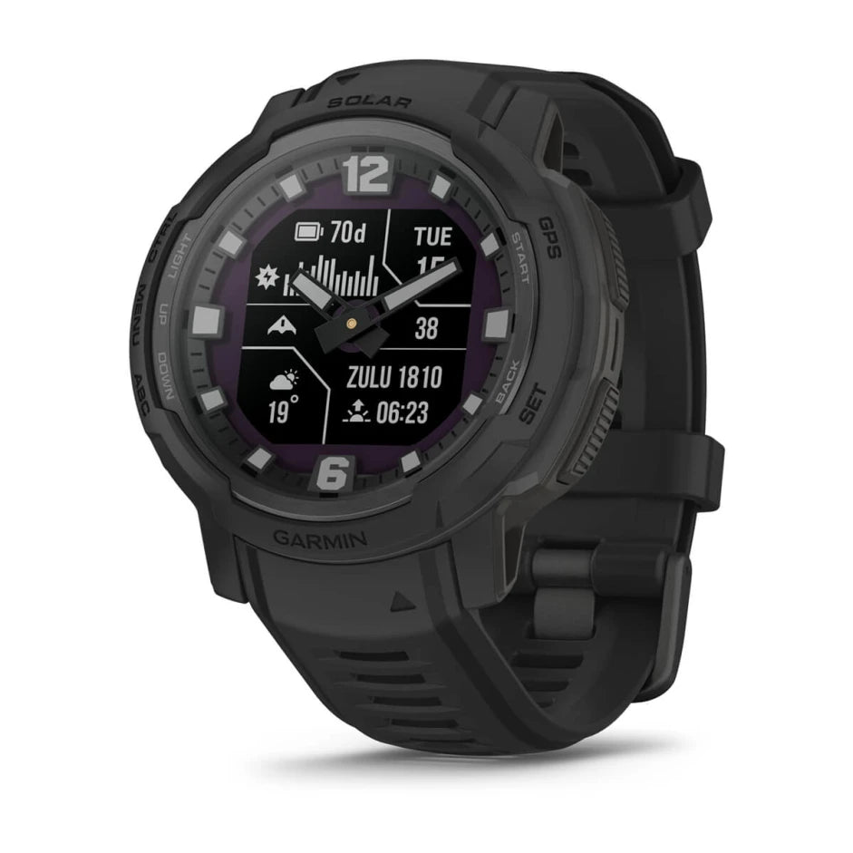 Garmin Instinct® Crossover Solar - Tactical Edition, Black