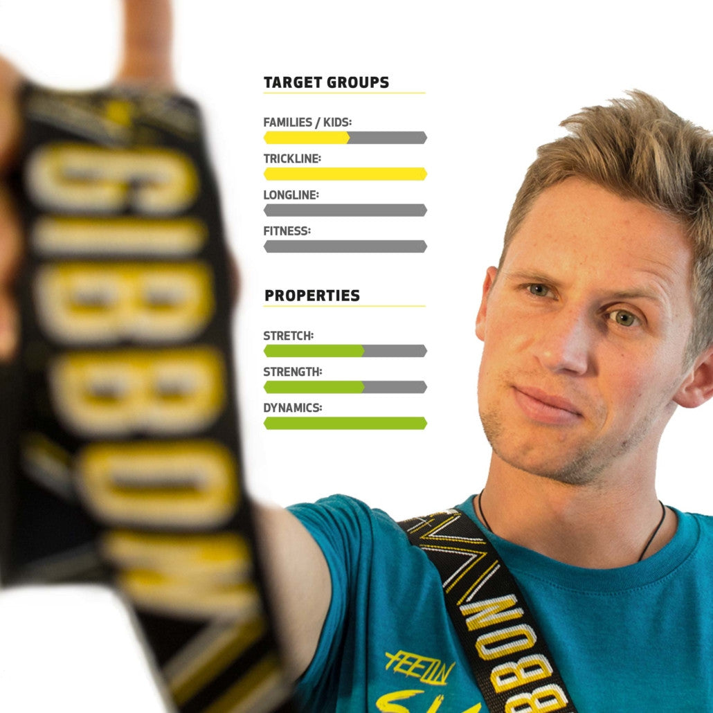 Gibbon Jib Line Slackline Set