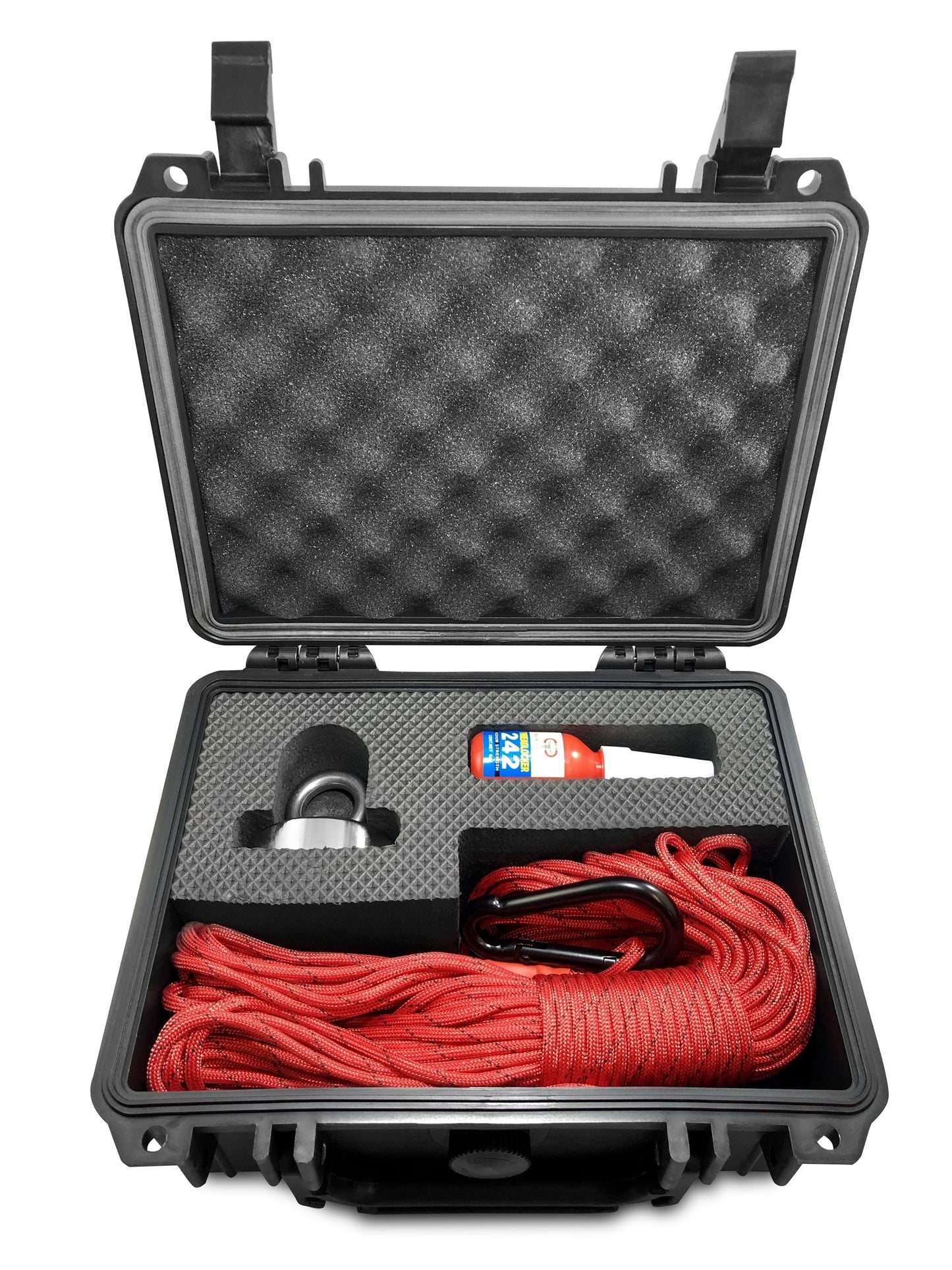 Brute Box Junior 425 lb Pulling Force Single Sided Magnet Fishing Kit