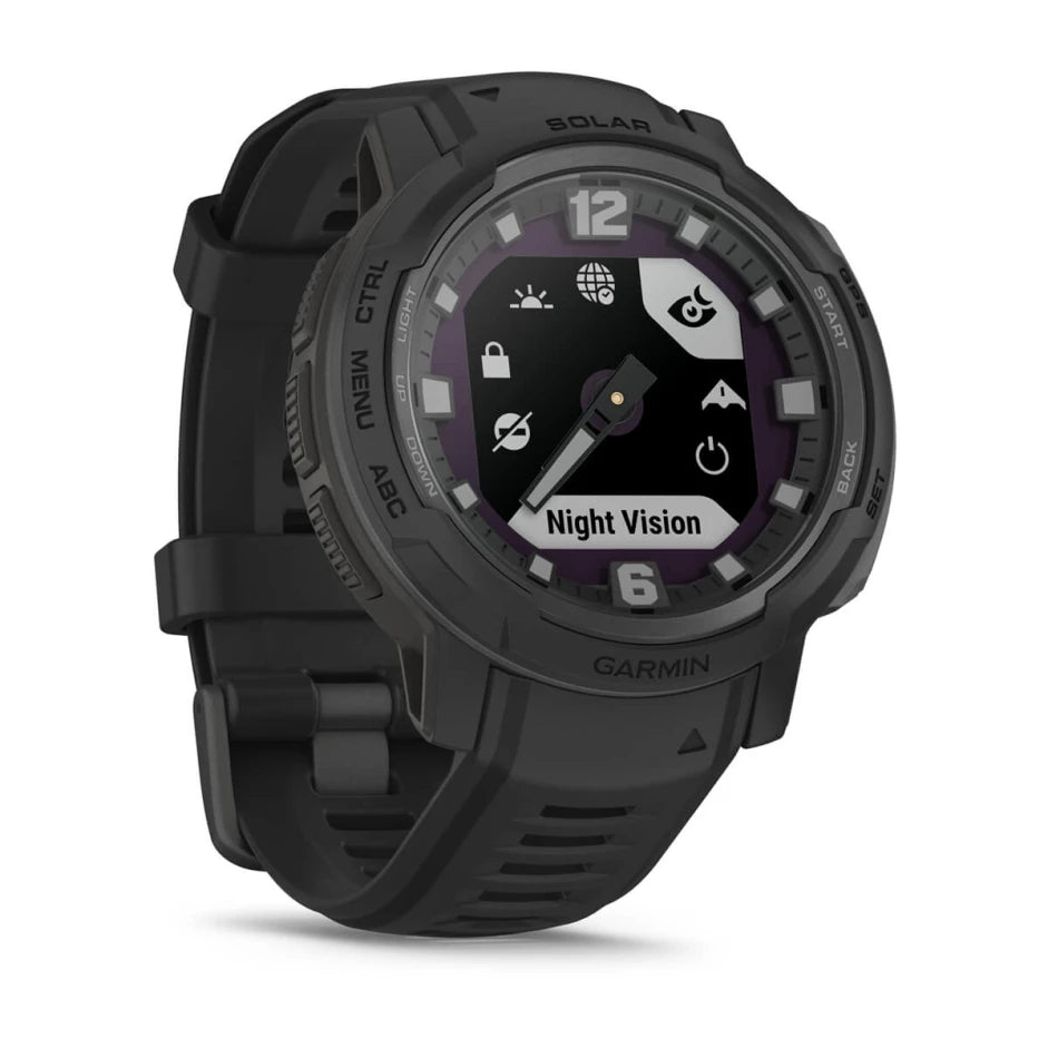 Garmin Instinct® Crossover Solar - Tactical Edition, Black