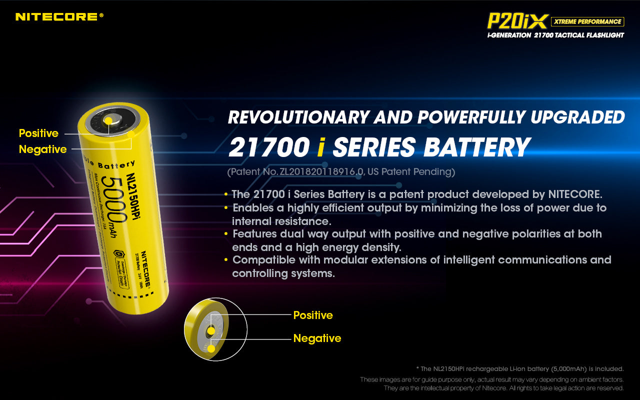 Nitecore P20iX 4000 Lumen USB-C Rechargable Flashlight