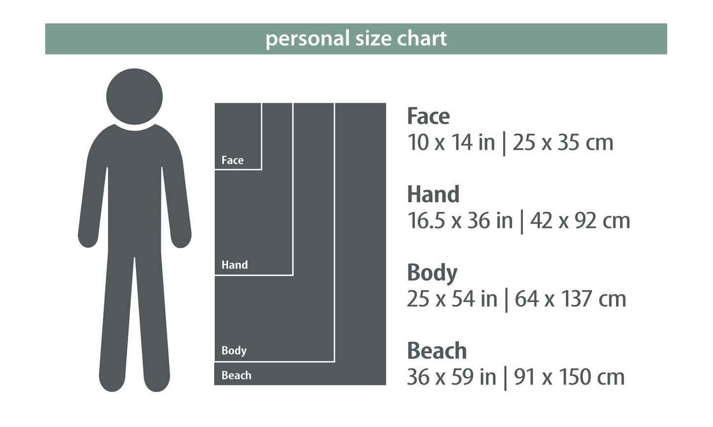 PackTowl Personal Towel Violet