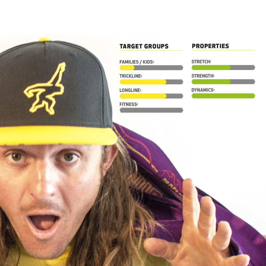 Gibbon Surfer Line Slackline Set